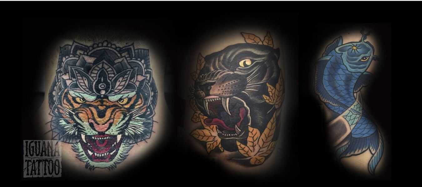 iguana tattoo